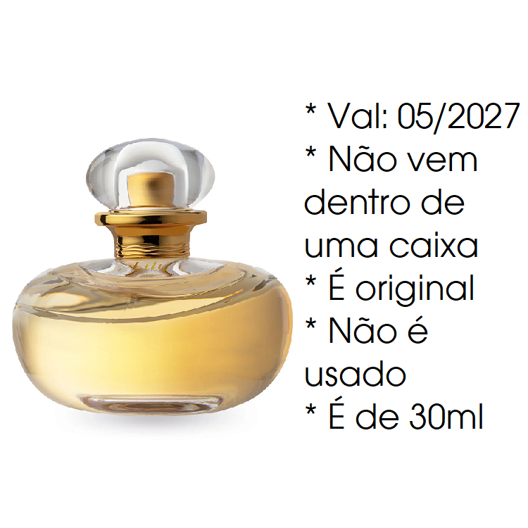 Lily MINIATURA Eau De Parfum 30ml SEM CAIXA (VAL: 05/2027) em Oferta na Shopee