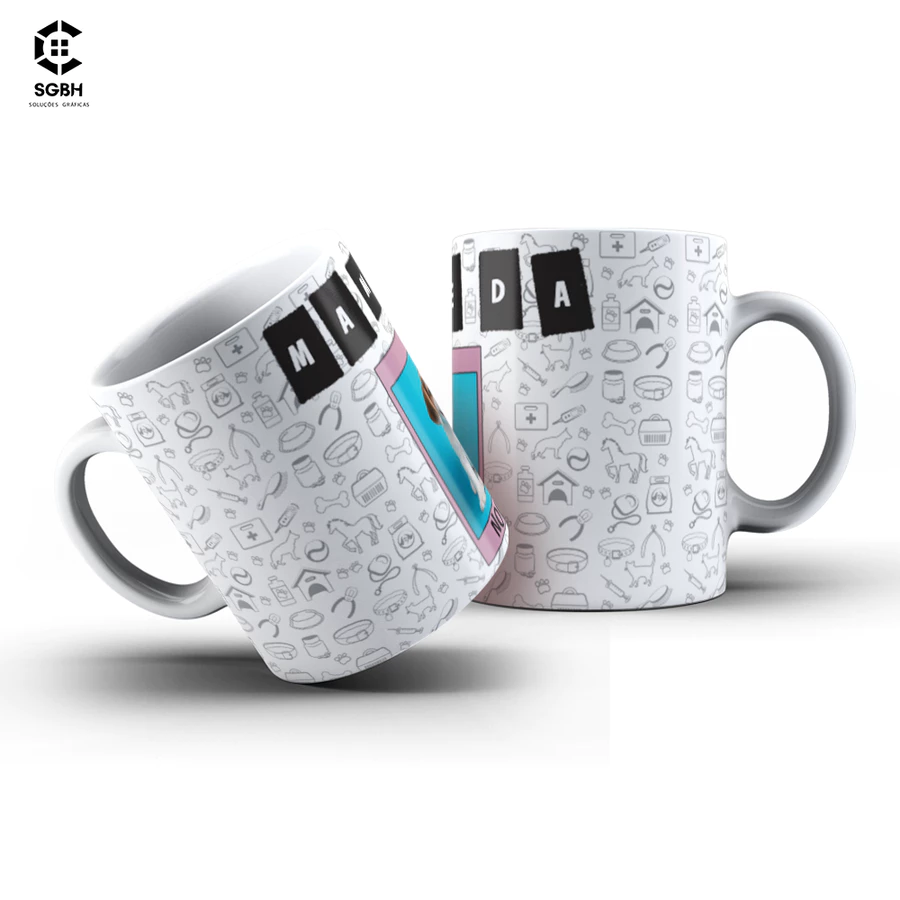 Caneca Mãe de Pet Personalizada