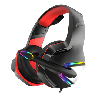 Headset Gamer Bluetooth / Cabo USB - RGB (Sem Fio ou Com fio) com Microfone LED PC Celular