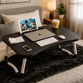 Mesa Portátil Dobrável para Notebook Cama Sofá Home Office Ergonômica Multiuso com Porta Copo