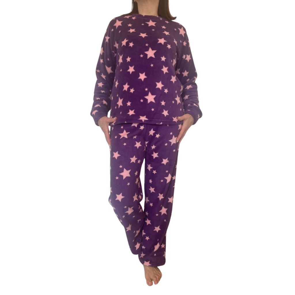 Pijama Adulto Conjunto Ultra Soft Confortável e Quentinho Inverno em Oferta na Shopee