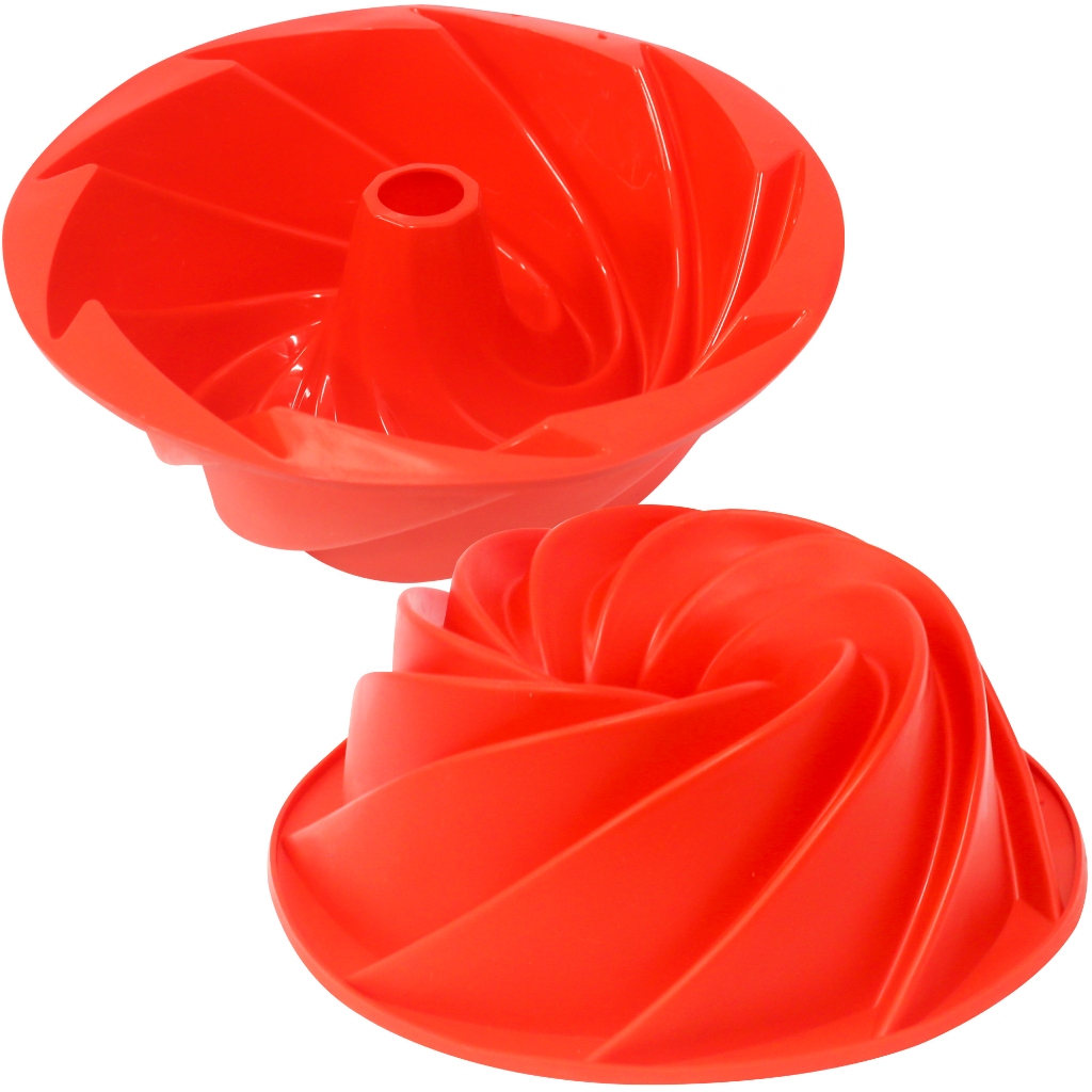 Forma Silicone Air Fryer Bolo Pudim Assadeira Antiaderente M