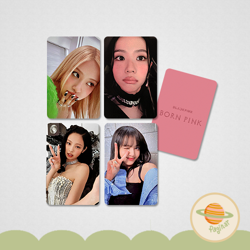 Blackpink Born Pink lucky draw + Shut Down broadcast photocard