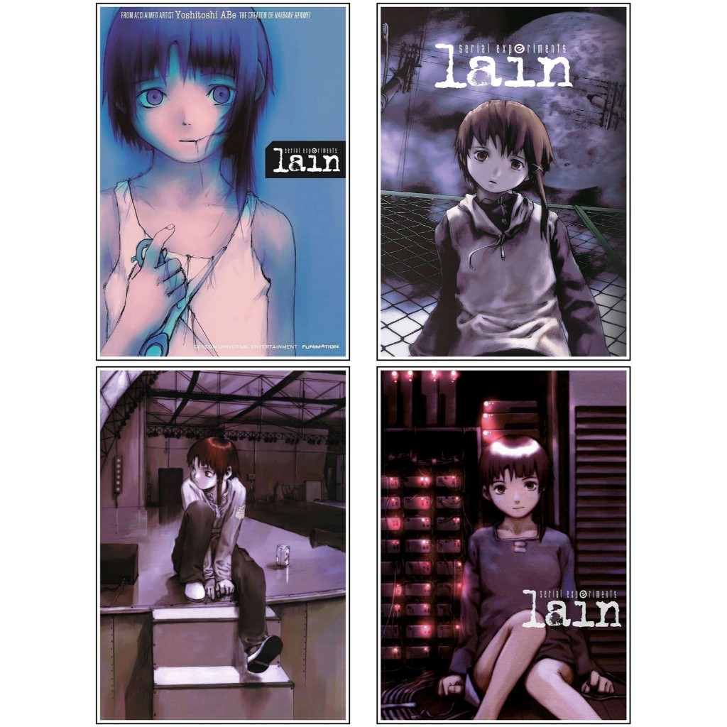 Pôsteres do Anime Serial Experiments Lain - (Cartaz TV Streaming