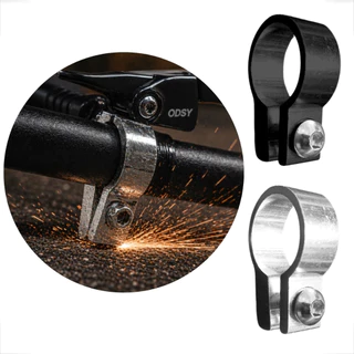 1 UNIDADE Protetor de Guidão Unidade Bike Universal Contra Impacto Manobras RL Grau MTB Bmx Speed Alumínio