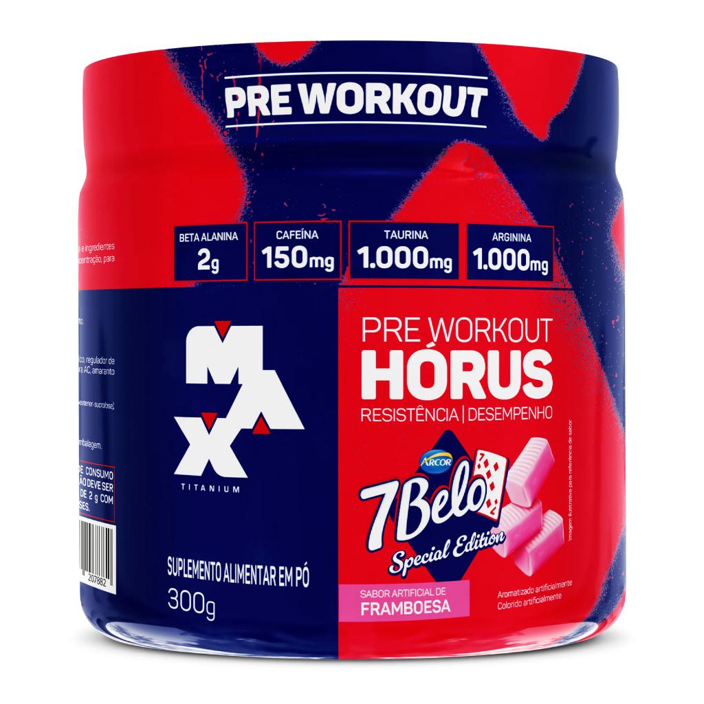 Horus Pré-Treino - 300g Max Titanium