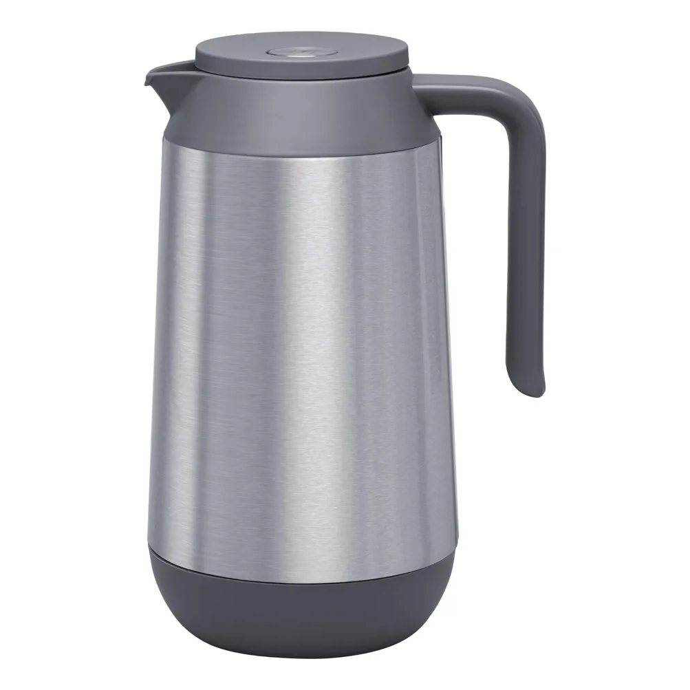 Bule Térmico Tramontina Exata Em Aço Inox 1 L Cinza-escuro
