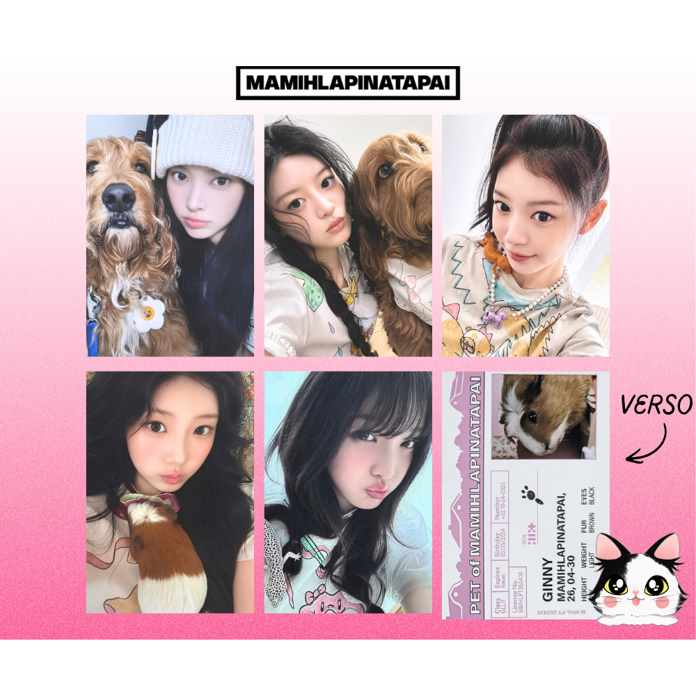 KPOP - Illit mamihlapinatapai - Its me - kit photocards fanmade
