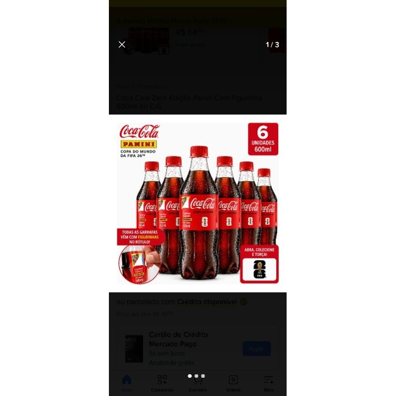 Coca cola original da copa 2026 pani 6 unds | Shopee Brasil