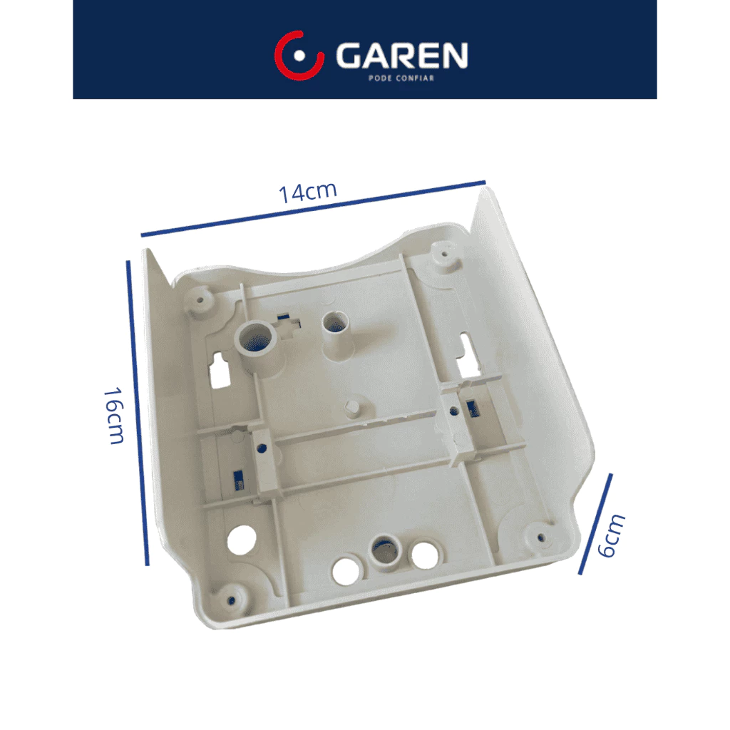 Kit Tampa Base e Carenagem Proteção Da Central Bv Max Price Garen Original Para Motor Basculante