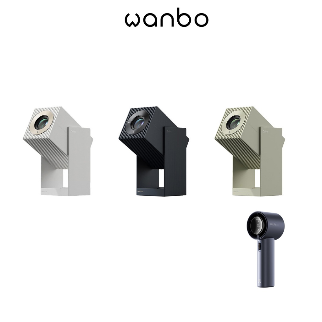 Projetor Portatil Inteligente Wanbo Cube 2 Pro Netflix Oficial