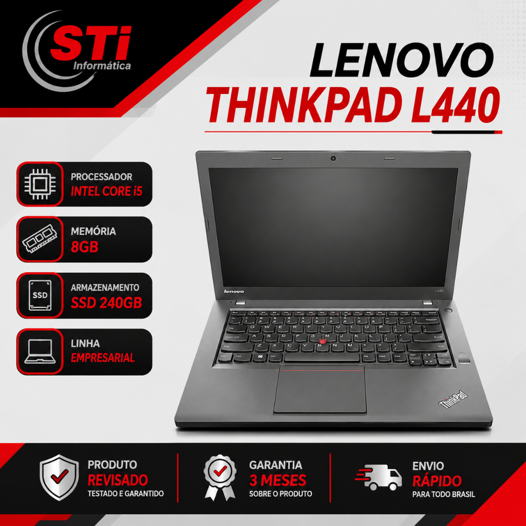 ✨️LENOVO ThinkPad L440 SSD250GB✨️ Notebook Lenovo ThinkPad L440 | Intel Core i5 | 8GB RAM | SSD