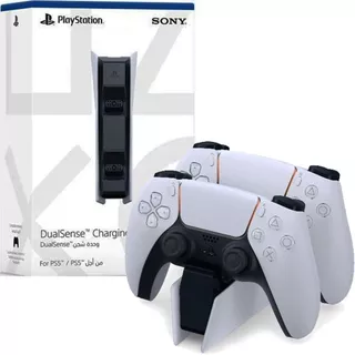 Base de Carregamento Sony Para Controle DualSense PS5 - Branco/Preto
