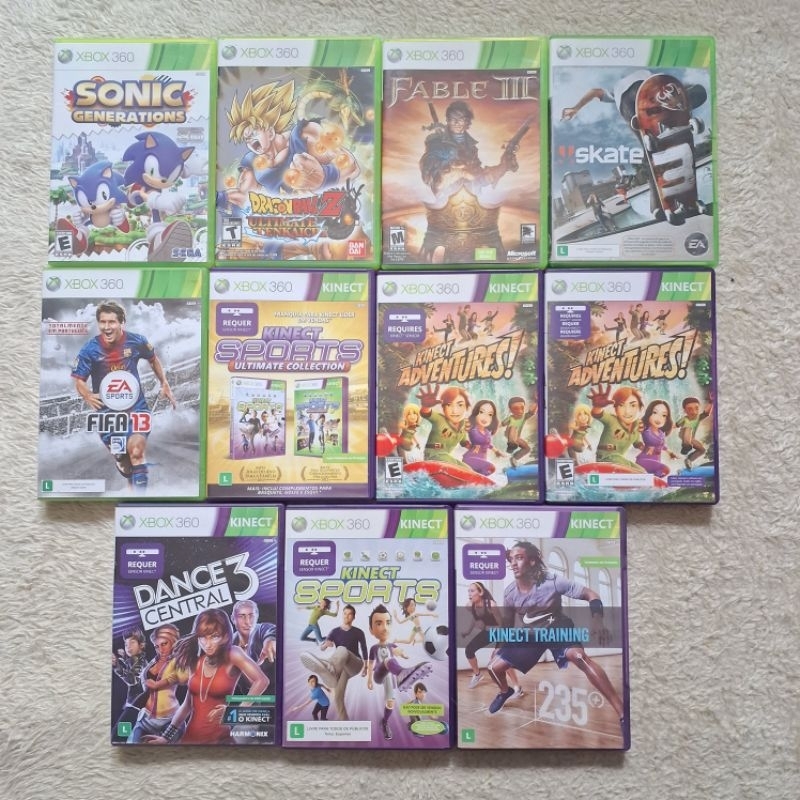 Jogos Xbox 360 Originais Mídia Física - Variados