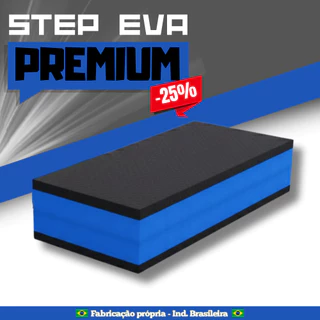 Step em Eva Academia 60x28x10cm Exercícios em Casa e Ginastica Aeróbico Yoga