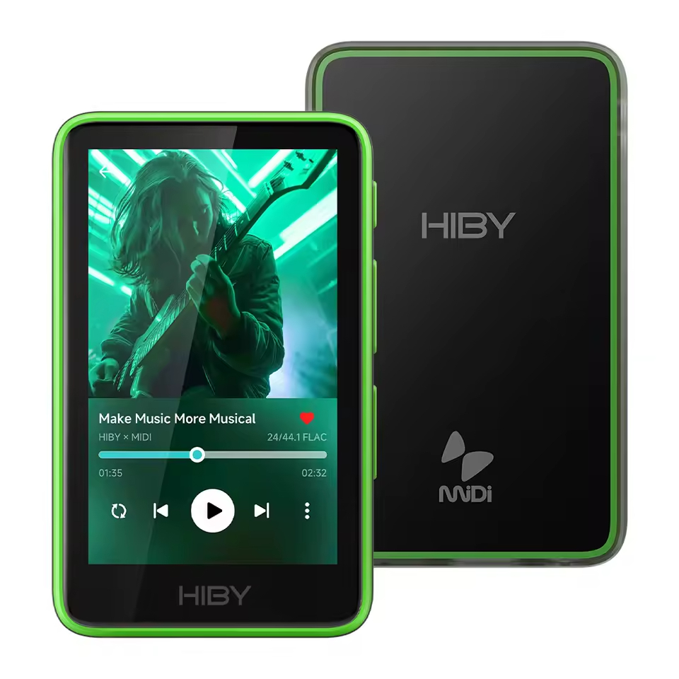 HIBY R1 Reprodutor de Música HiFi MP3 USB WiFi Bluetooth 5.1