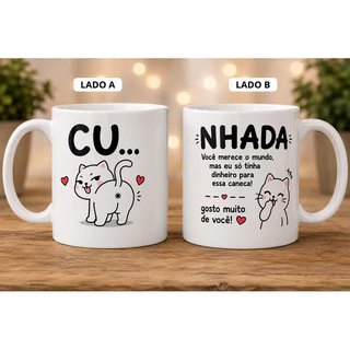 Caneca Divertida – “Cunhada” | Presente Criativo para Cunhada