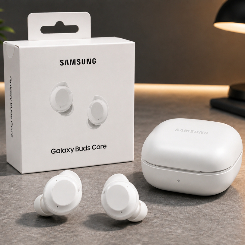 Samsung Galaxy Buds+ 本体 White Samsung Galaxy Buds Core Branco Original | Fone Bluetooth Sem Fio