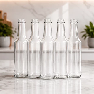 Kit 20/30 Garrafas Ice 275ml Vidro com Tampa dourada- Bebidas Artesanais e decoração