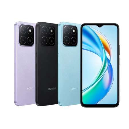 Celular Honor X5b Plus 4G 256GB 8GB RAM (4 4) Câmera 50MP Tela 90Hz Bateria 5200mAh
