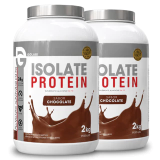 Kit 2x Isolate Whey Protein 2kg - Proteínas Isoladas - DG Labs