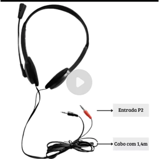 Fone De Ouvido M-301 MV/KA-753 Gamer Headset Super Bass Com Microfone