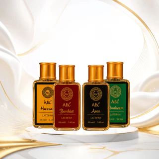 Kit Poder 4 Perfumes Árabes Masculinos 100ml Aroma Marcante Longa Duração