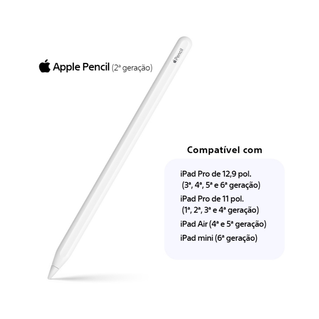 Caneta Apple Pencil PRO USB-C 1ª e 2 ª Geração Novo Lacrado