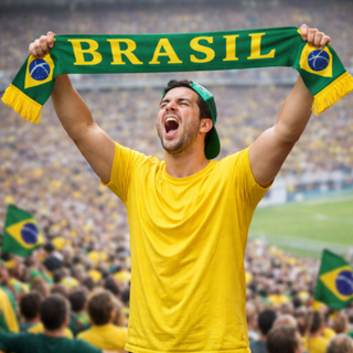 Cachecol Brasil Lenço de Poliéster Copa do Mundo Cetim Faixa Torcedor Torcida Verde e Amarelo Unissex Adulto Infantil em Oferta na Shopee