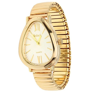 Relógio Feminino Tulipa Gold 30mm - Doluck Dourado Tendencia Virginia Moda Blogueira Elegante