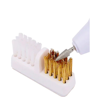 ANA1108 KIT 12 unidades Broca limpeza manicure broca escova/cerdas de fio de aço em Oferta na Shopee