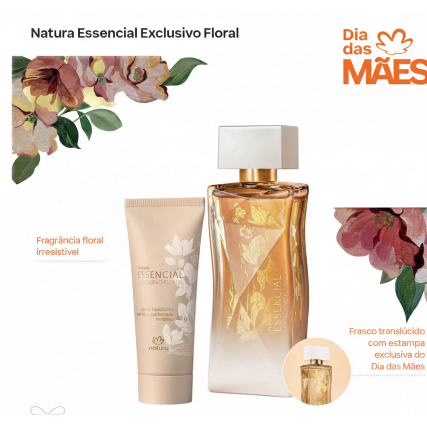 Natura Kit Presente Essencial Exclusivo Floral - Mães 2026