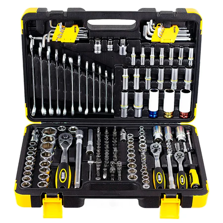 Kit Jogo Ferramentas 178 Peças Completa Oficina Master Rotta376 Em Aço Cromo Vanádio Profissional