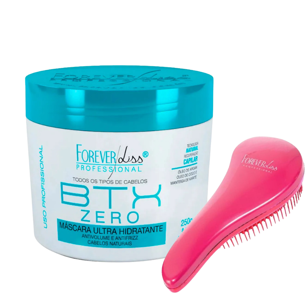 Botox Capilar Btx Zero Forever Liss 250g Sem Formol Mascara Hidratante ...