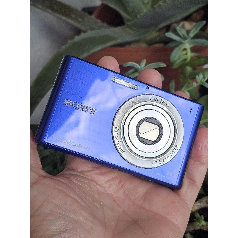 Camera Sony Cyber-shot DSC-W330 azul nova | Shopee Brasil