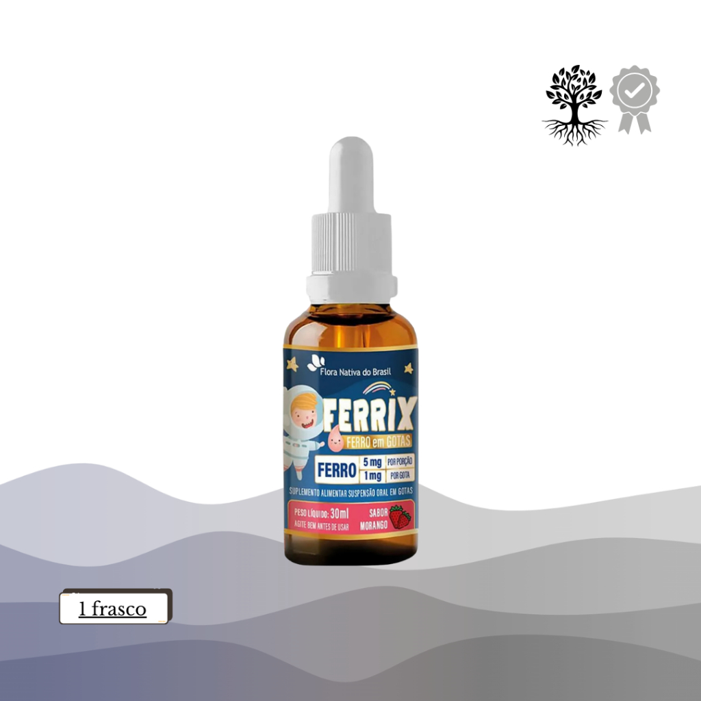 FERRIX 30ml - ferro em gotas MEGA OFERTA | Shopee Brasil