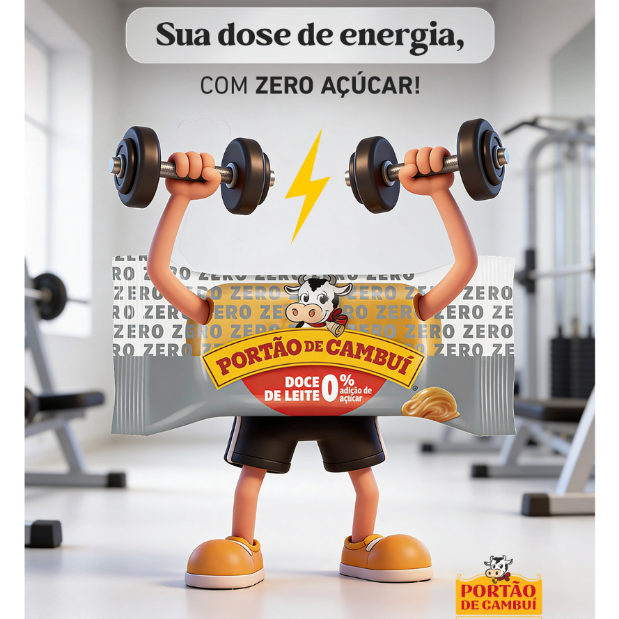 Doce de Leite Zero Açúcar Portão de Cambui - Display 920g - 40