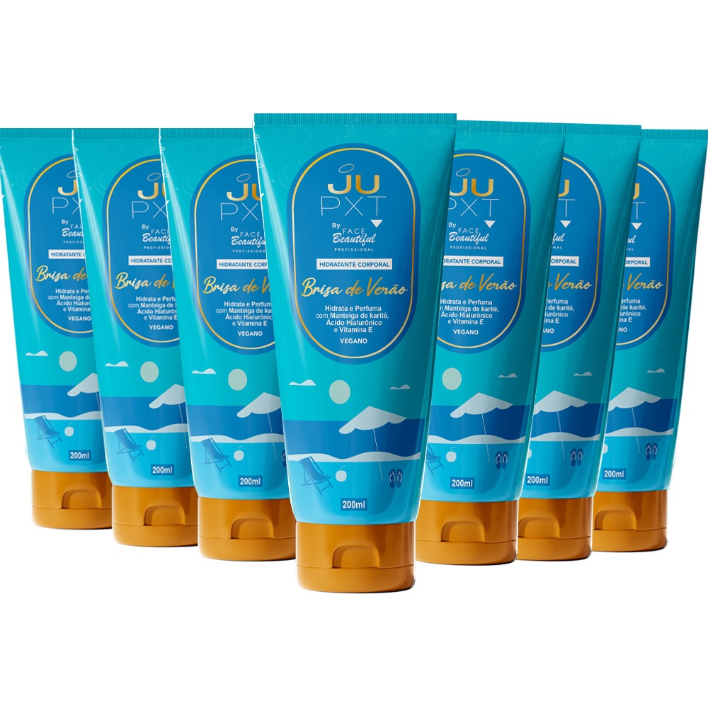 Kit 07 Hidratante Corporal Essência Carioca JUPXT by Face