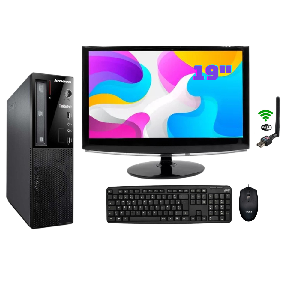 Lenovo M720t 第8世代 i7/8GB/SSD256GB/Office CPU Empresarial Lenovo, Thinkcentre M720s, Core i7 8ª Geração
