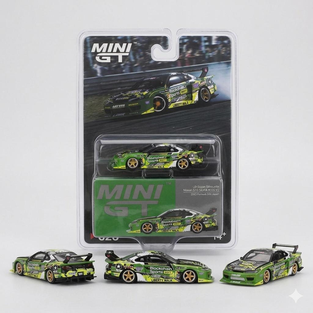 Mini GT & Kaido House | Escala 1:64 Diecast | Vários Modelos