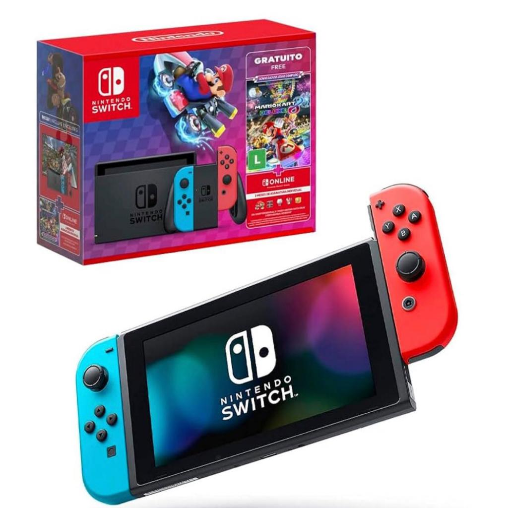 console nintendo switch 32gb xkw neon blue neon red hac 001 01 com