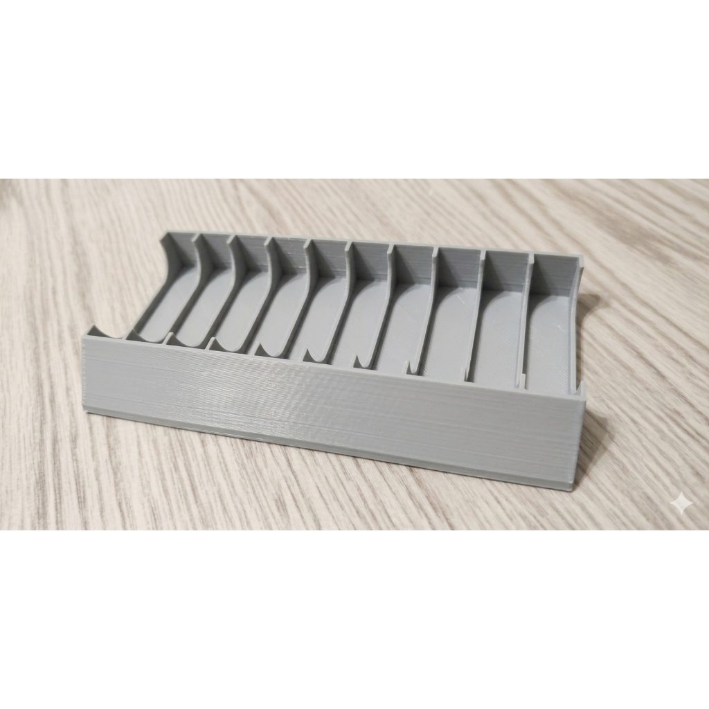 Organizador de Fita K7 Estilo Rack – Suporte para 10 Unidades ...