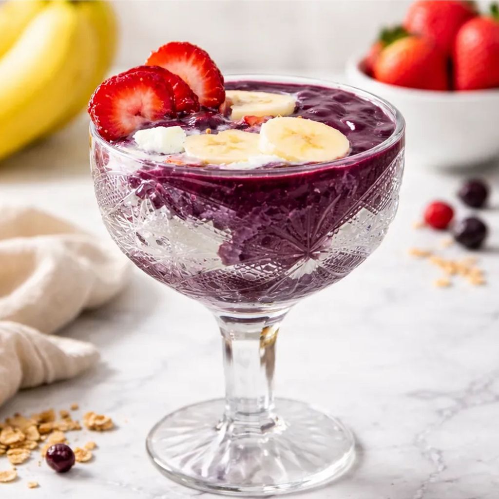Base Para Creme Açaí Roxo Foodbase Com 650g | Shopee Brasil