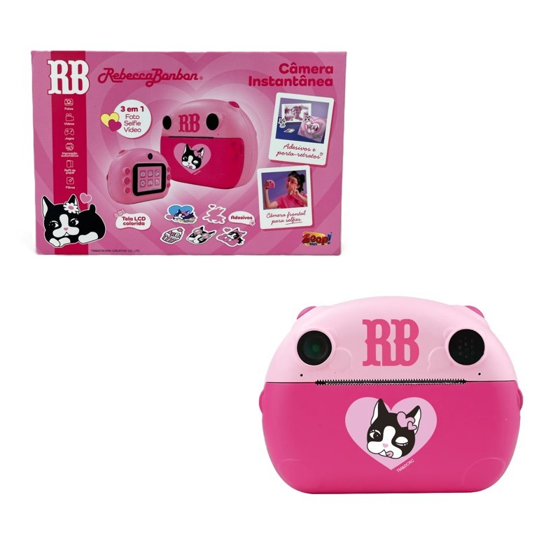 Câmera Divertida Infantil Rebecca BonBon - Zoop Toys | Shopee Brasil