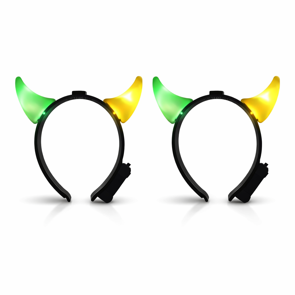 Kit 2 Tiaras Brasil Verde Amarelo Torcida Copa Futebol Eventos em Oferta na Shopee