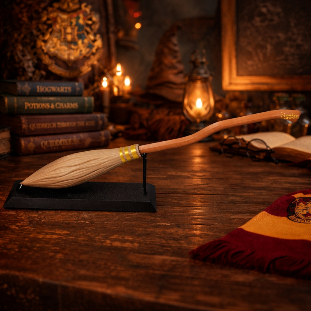 Nimbus 2000 Vassoura do HarryPotter Réplica Decorativa Potterhead