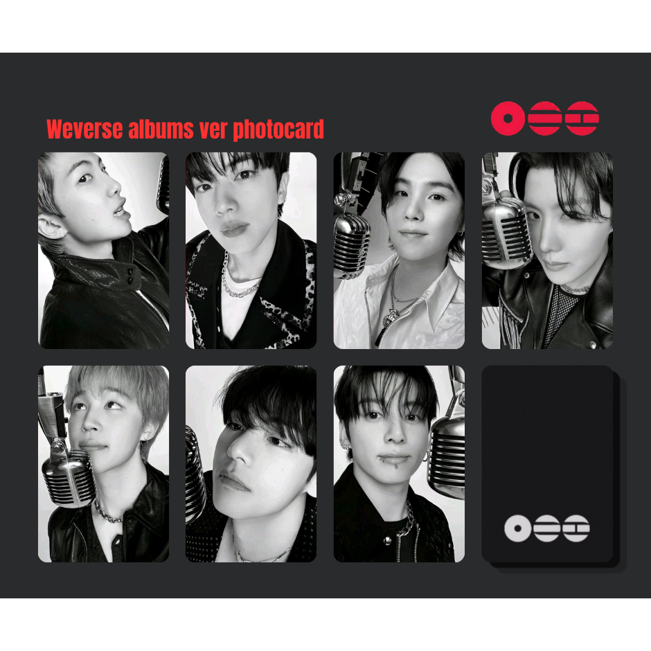 BTS ARIRANG kit photocards fanmade com verso kit ot7 ou membro