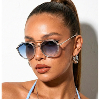 Óculos de Sol Bélgica Redondo Premium Blogueira Tendencia Moda Feminina uv400 Feminino