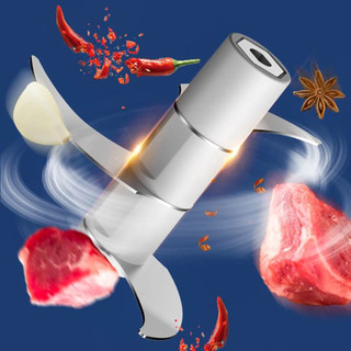 Mini Processador Triturador Sem Fio Elétrico 250ML De Alimentos Para Legumes Alho Gengibre Espremedor De Alho — foto 3 — Achou Levou Brasil