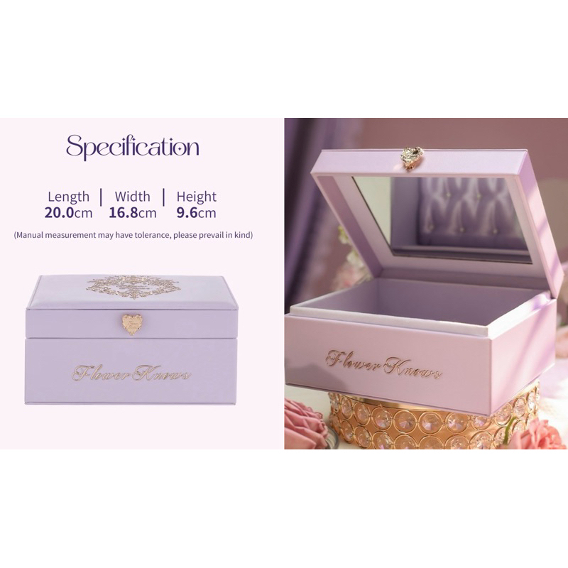 Caixa Presente Maquiagem Flower Knows Luxury | Shopee Brasil